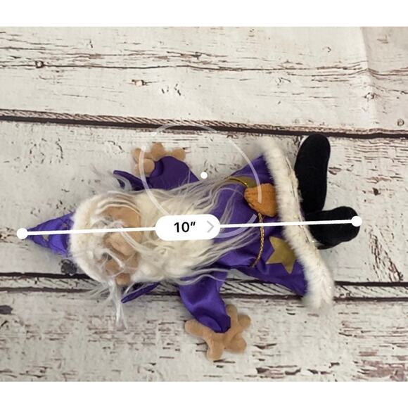 FOLKMANIS Vintage Wizard Hand Puppet 9” - Picture 5 of 5